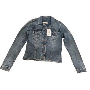 Kara Jacket Denim Small Evereve Kut from the Kloth New with Tags KJ0314MLS